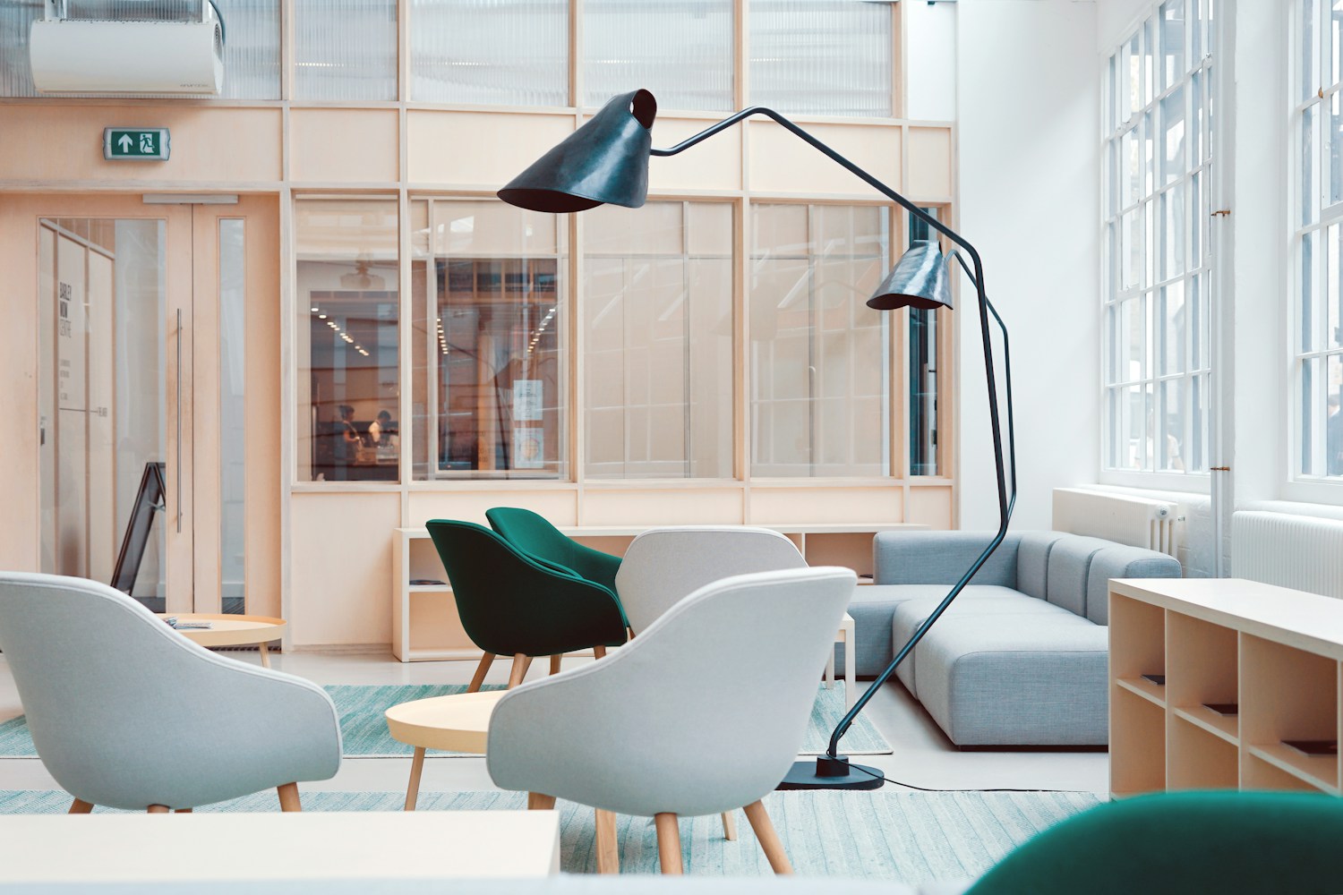 Modern collaborative workspace